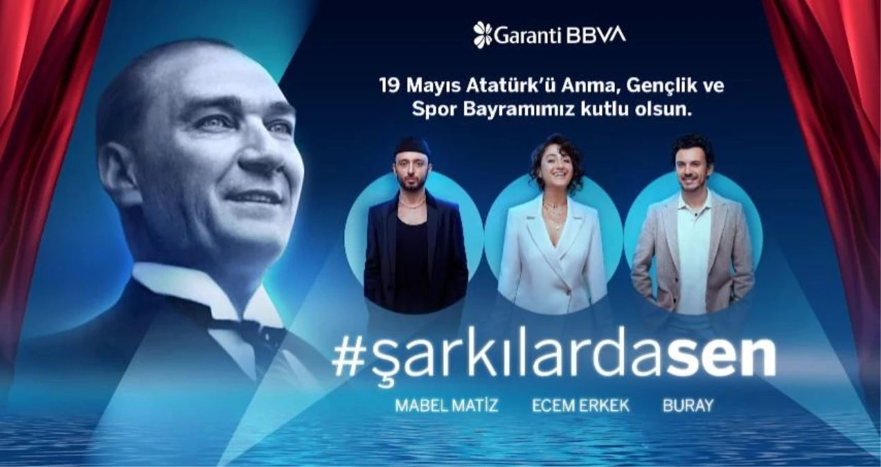 Garanti BBVA, 19 Mayıs\'ı Atatürk\'ün sevdiği şarkılarla kutluyor