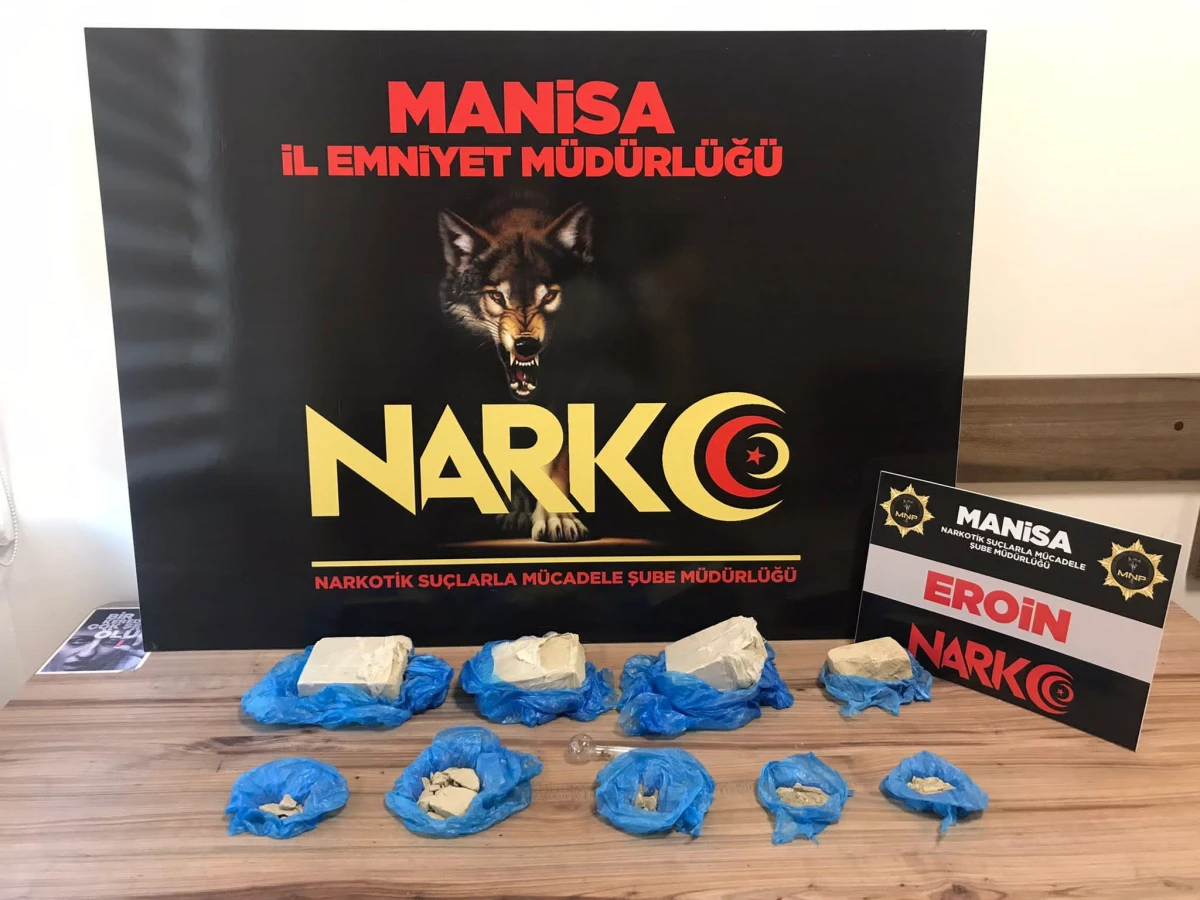 Manisa\'da otomobilde 1 kilo 800 gram eroin ele geçirildi