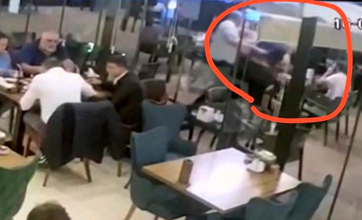 Son dakika haber: Samsun\'da avukata saldırı anı kamerada