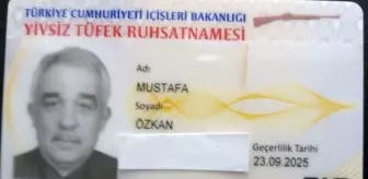 Yivsiz tüfek ruhsatnameleri değişiyor