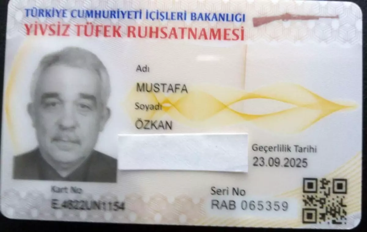 Yivsiz tüfek ruhsatnameleri değişiyor