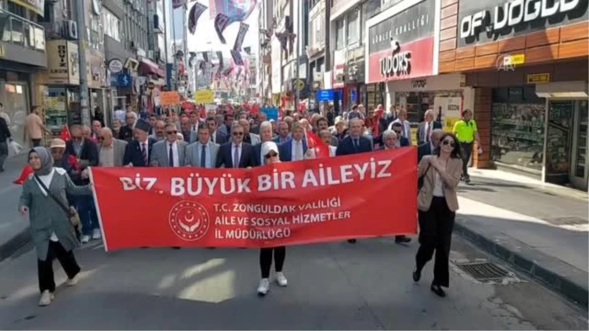 ZONGULDAK - "Biz büyük bir aileyiz" yürüyüşü yapıldı