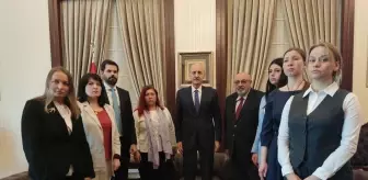 AK Parti Genel Başkanvekili Kurtulmuş, Ukrayna heyetini kabulünde konuştu