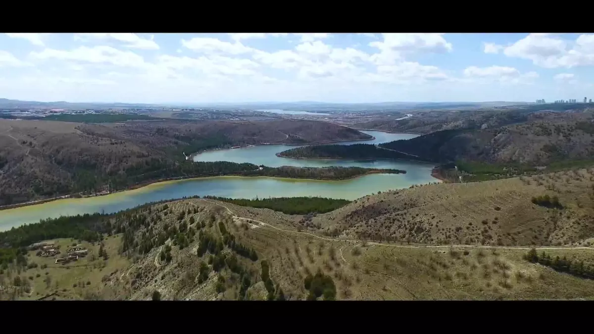 Ankara Büyükşehir Belediyesi, Eymir Gölü\'nün Asfaltını Yeniledi