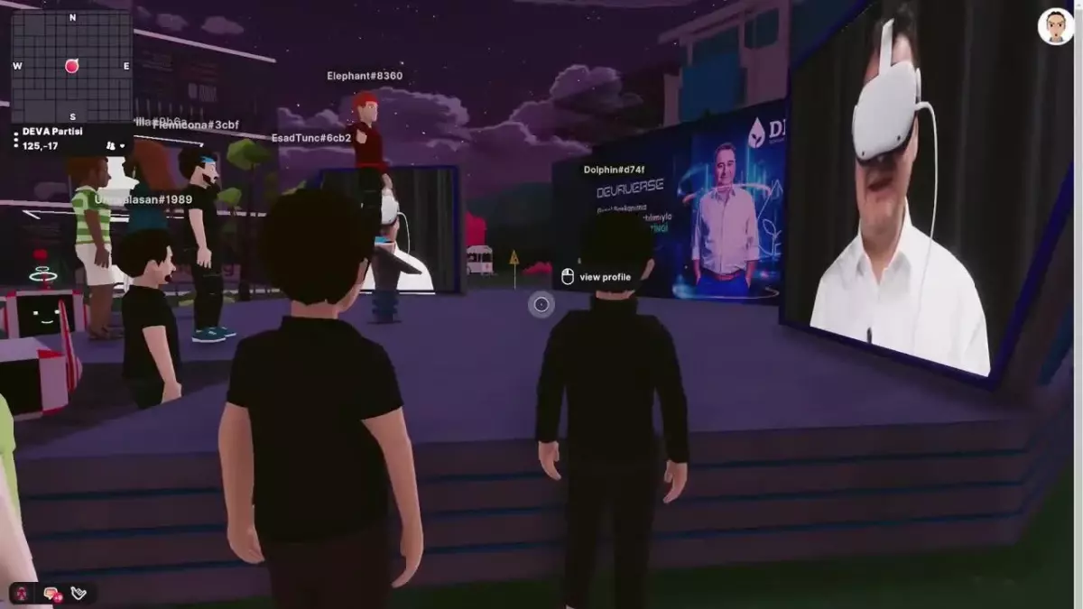 DEVA Partisi lideri Babacan, Metaverse mitinginde 25 yaşın altındaki gençlere bedava internet vaadinde bulundu