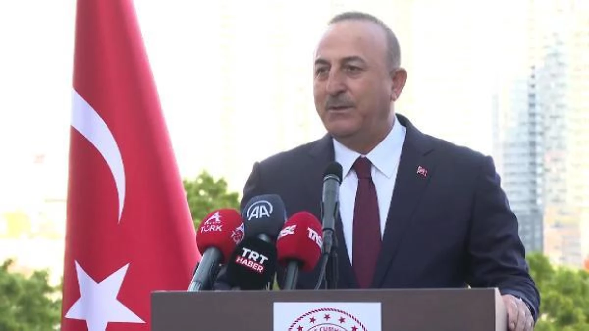 Bakan Çavuşoğlu, Türkevi\'nde Türk-Amerikan toplumuyla bir araya geldi