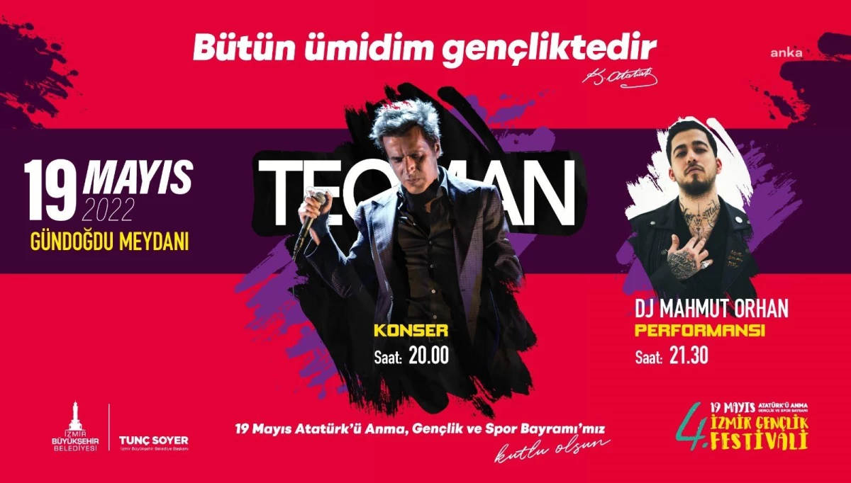 İzmir\'de Eğlence Dolu 19 Mayıs Programı
