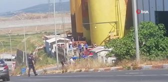 İzmir'de yağ fabrikasında korkunç ölüm