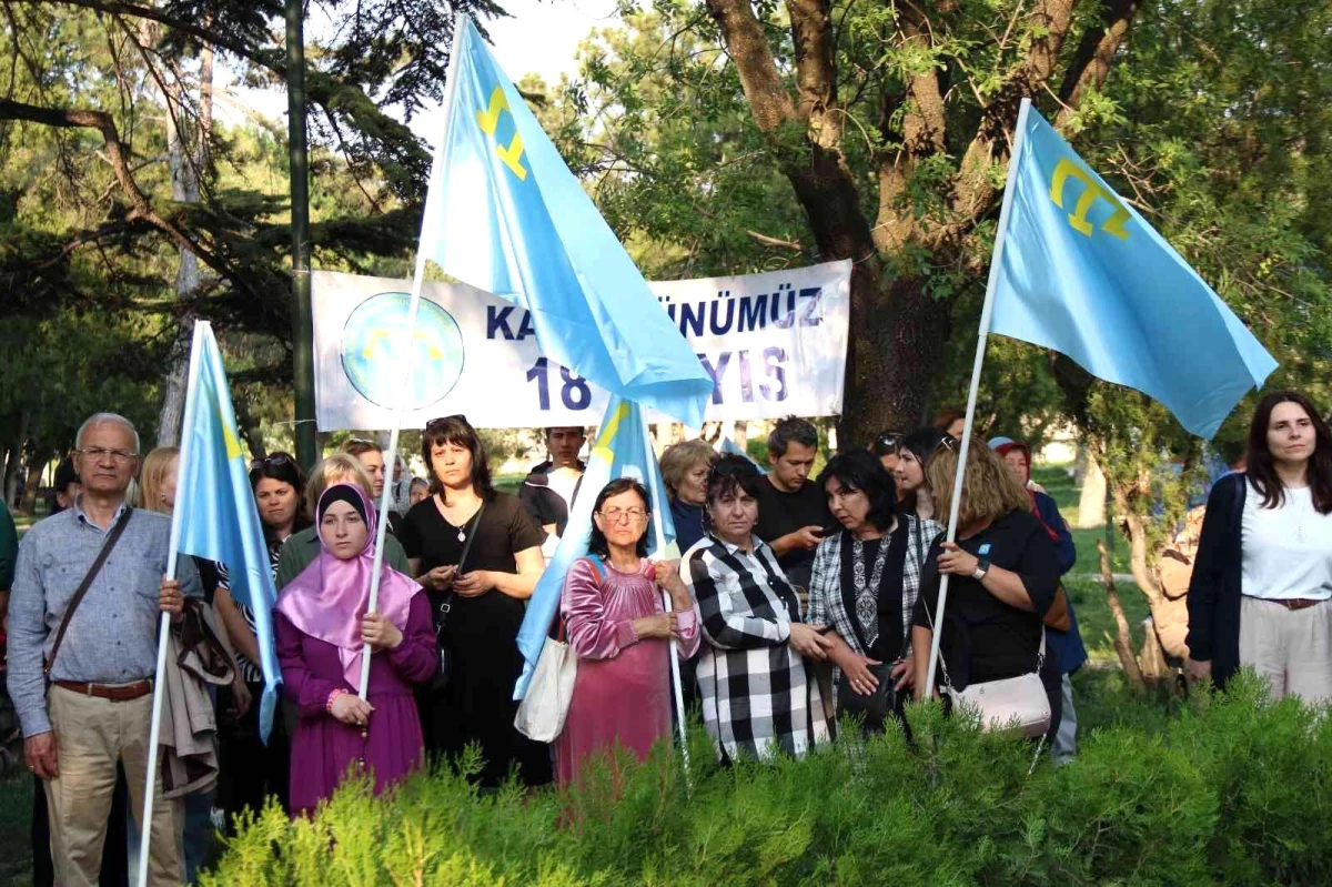 Kırım Tatarları sürgünün 78\'inci yılı Eskişehir\'de törenle anıldı