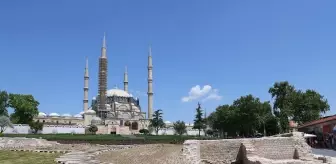 Mimar Sinan'ın şaheserine yakışır Selimiye Meydanı'nda çalışmalar tamamlandı