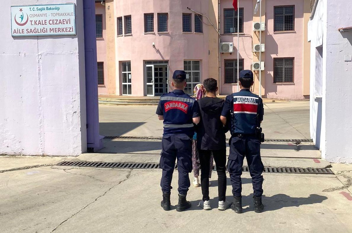 Osmaniye\'de hakkında kesinleşmiş 4 yıl 2 ay hapis cezası bulunan hükümlü yakalandı