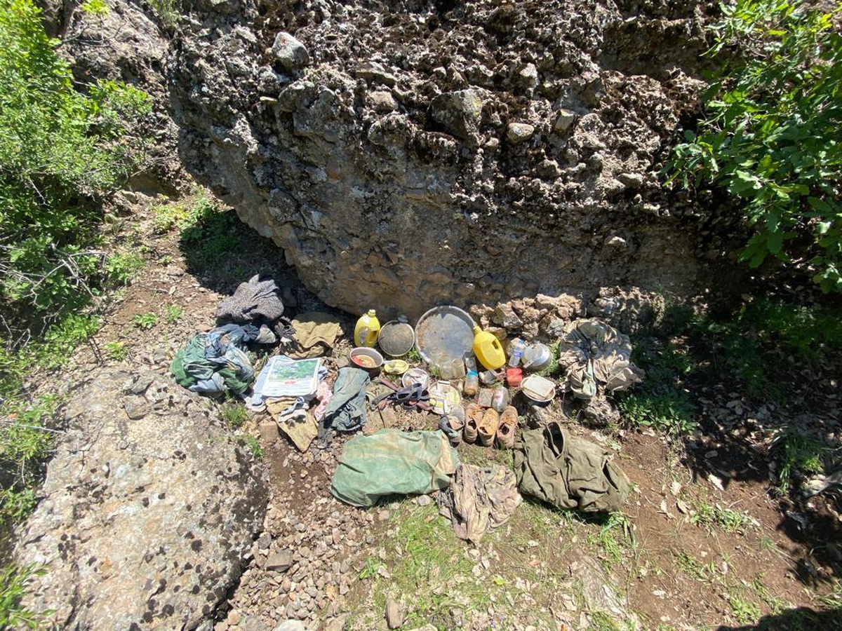 Tunceli\'de teröristlerin kullandığı sığınak imha edildi