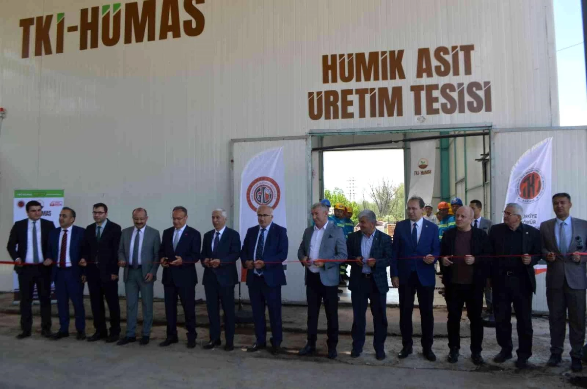 Türkiye Kömür İşletmeleri Kurumu Hümas Gübre Tesisleri açıldı