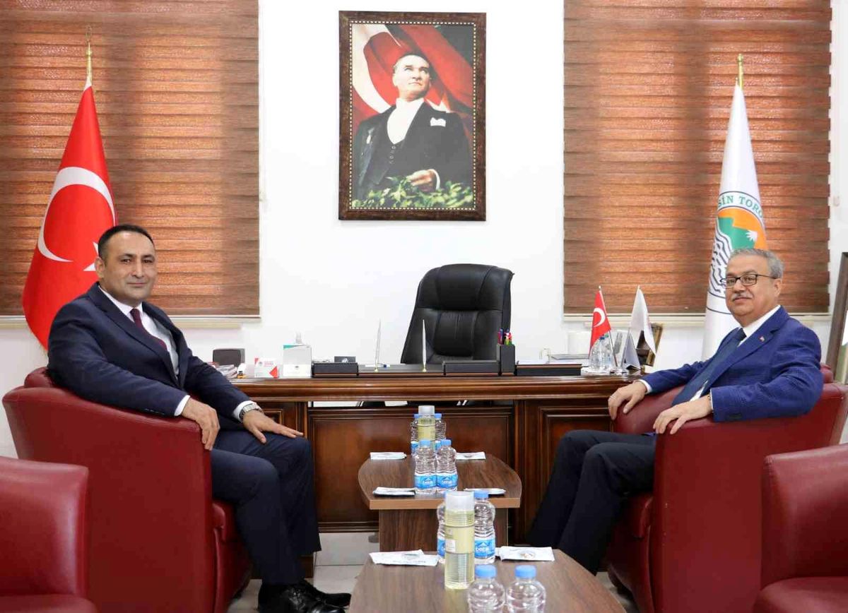 Vali Su, Başkan Yılmaz ile vedalaştı