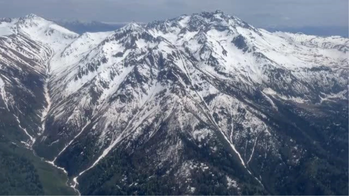 Artvin\'in doğal güzellikleri havadan görüntülendi