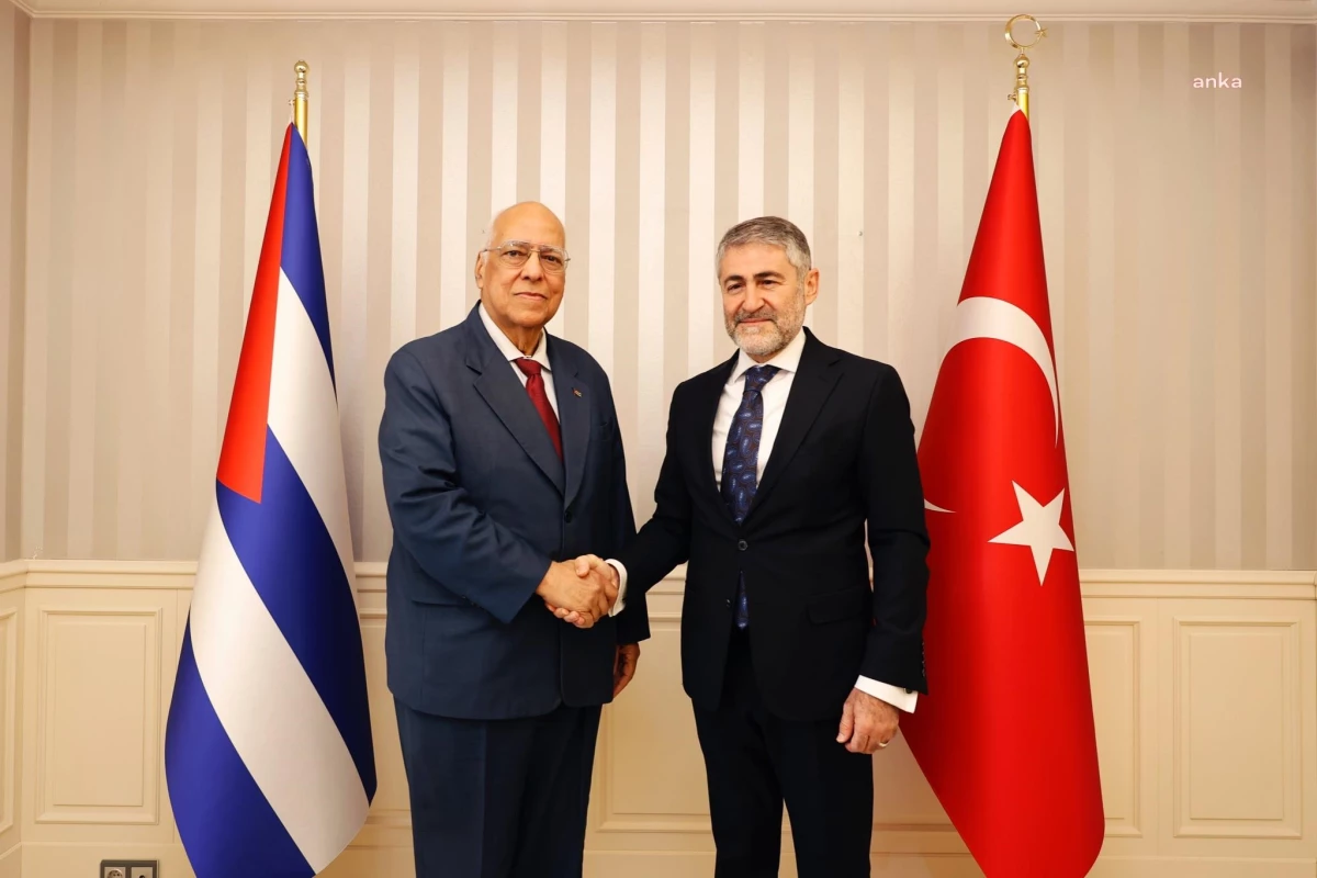 Bakan Nebati, Küba Başbakan Yardımcısı Ruiz ile İstanbul\'da Görüştü