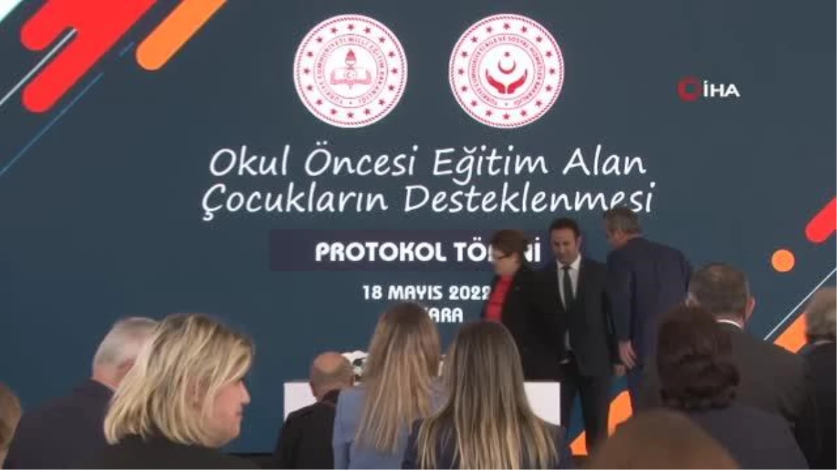 Okul Öncesi Eğitim Alan Çocukların Desteklenmesi Protokolü imzalandı