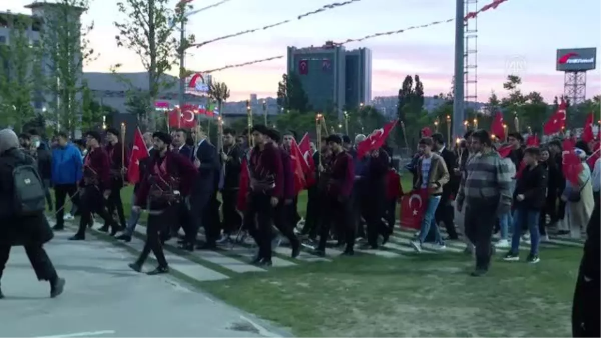 Başkent Millet Bahçesi'nde 19 Mayıs coşkusu yaşandı