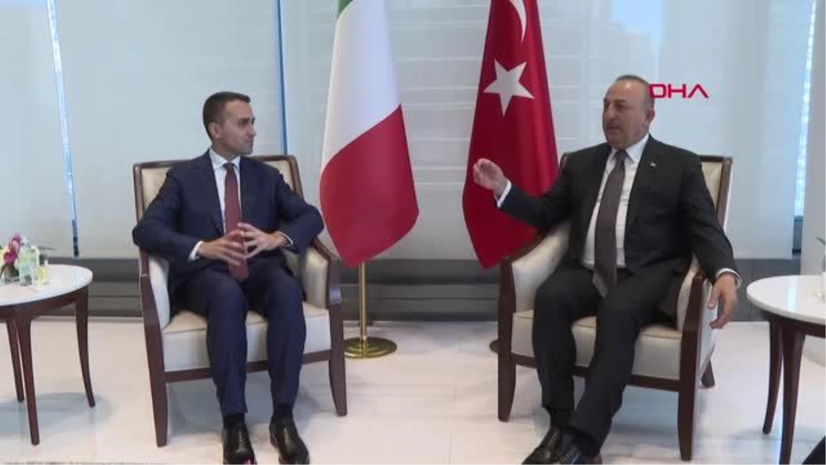 Çavuşoğlu, New York\'ta üst düzey görüşmeler gerçekleştirdi