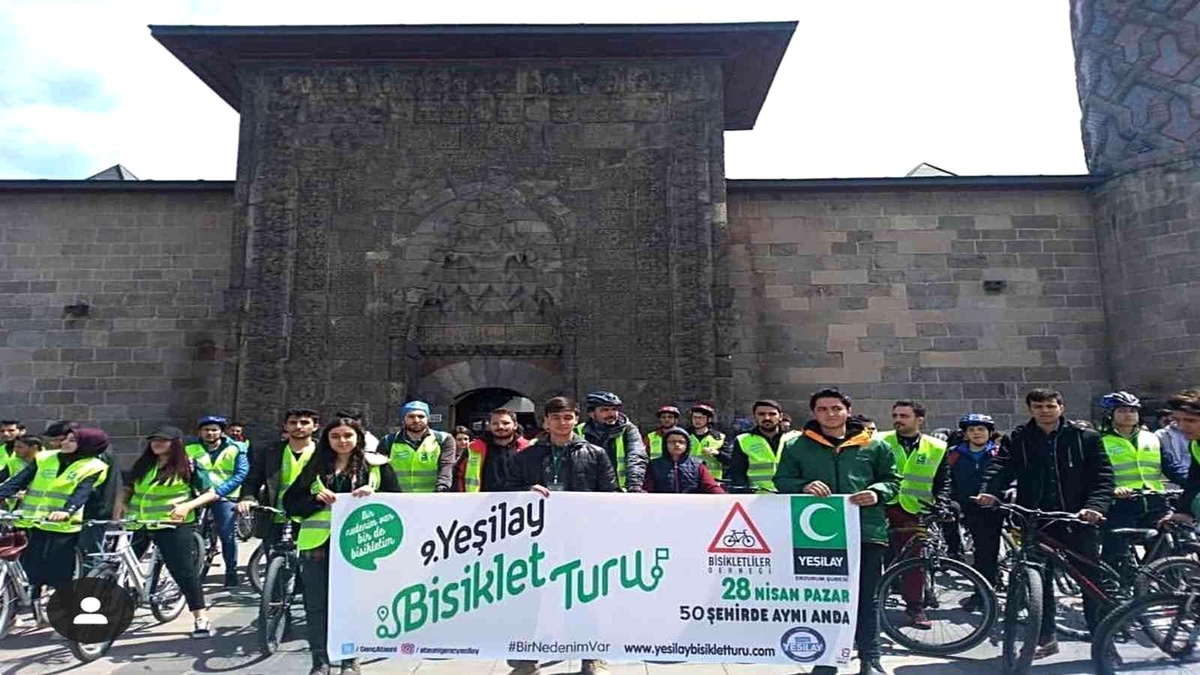 Erzurum\'da pedallar bağımlılıktan uzak nesiller için çevrilecek