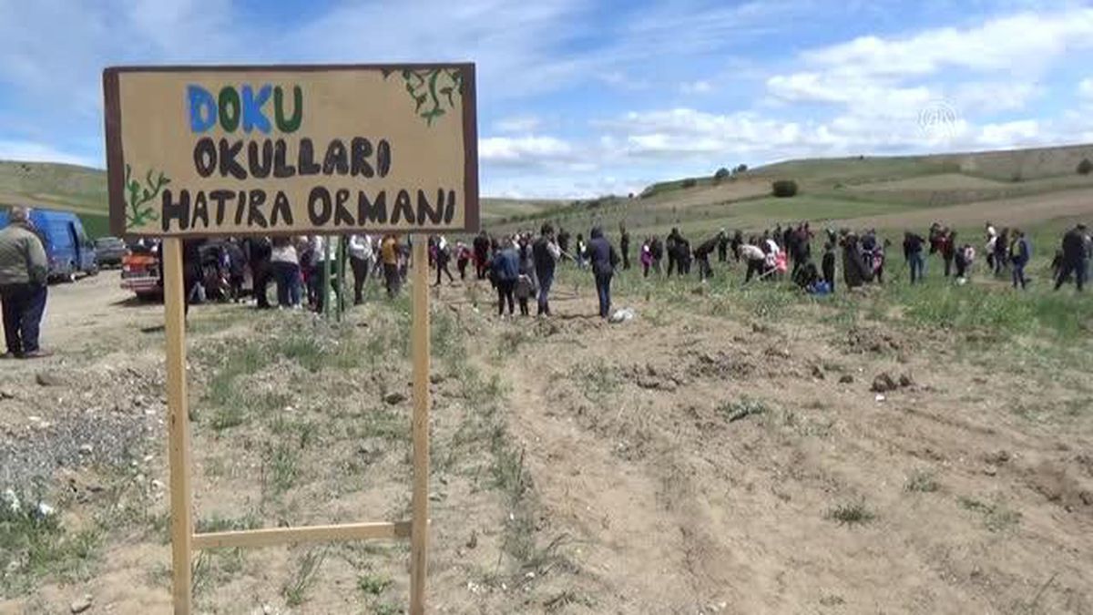 Kahramankazan'da Gençlik Haftası'nda 1000 fidan dikildi
