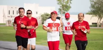 Katar'da '19 Mayıs Gençlik Koşusu' düzenlendi