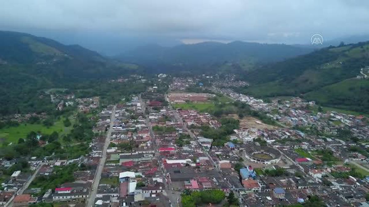 Kolombiya'nın duvar resimleriyle ünlü şehri : Chinacota