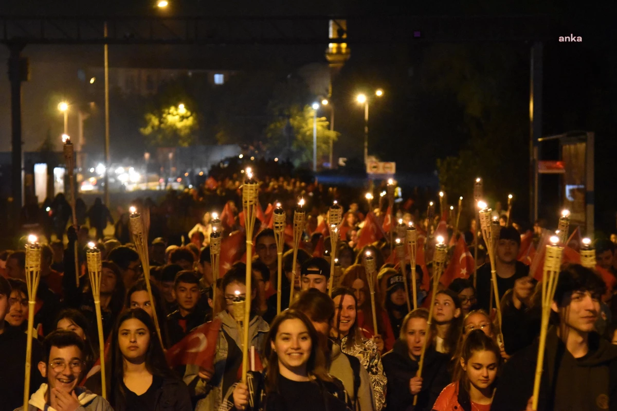 Lüleburgaz\'da Binler Bağımsızlık Yürüyüşünde Buluştu