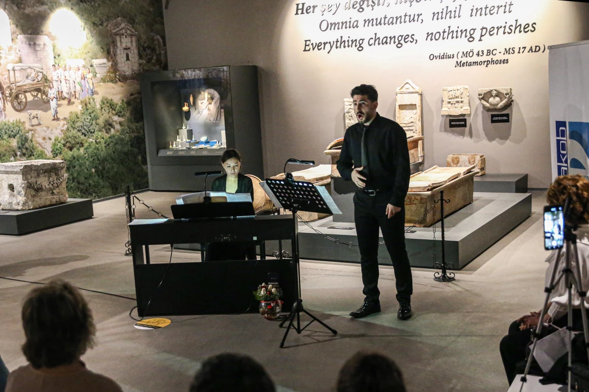 Mersin Arkeoloji Müzesi\'nde "Şan Resitali" etkinliği düzenlendi