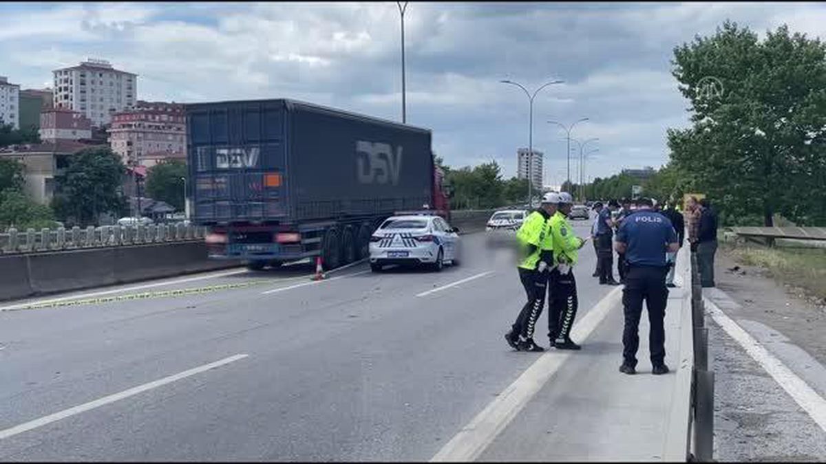 Pendik'te aracın çarptığı kişi öldü