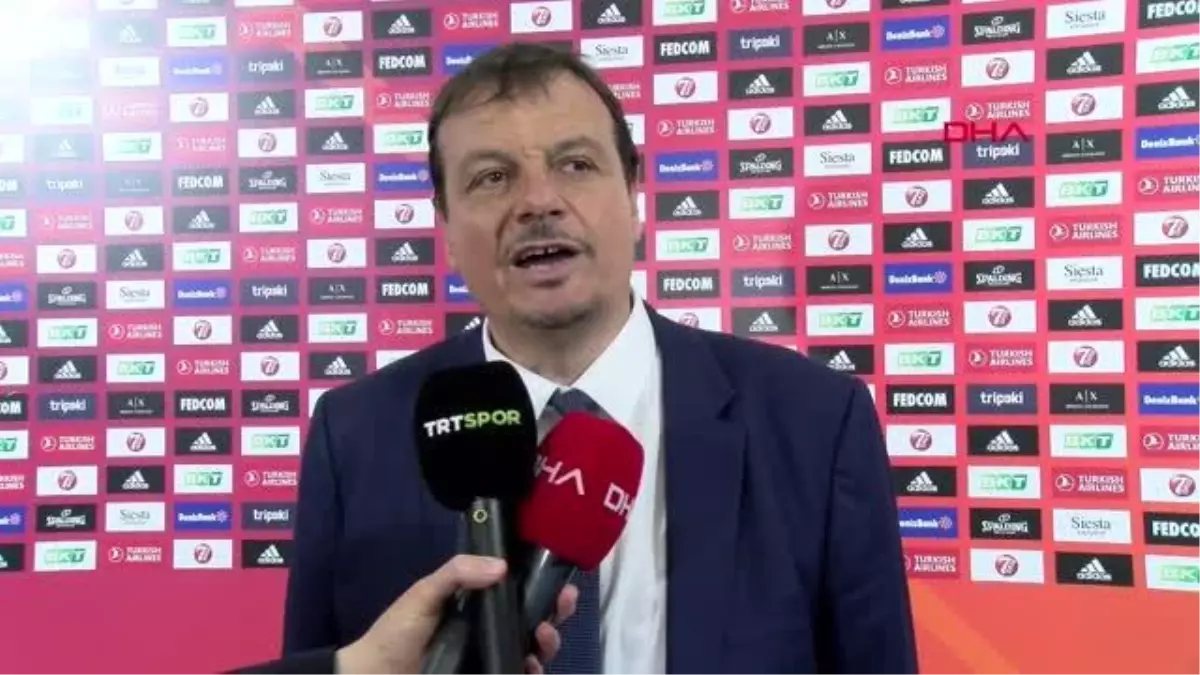 SPOR Ergin Ataman: Söz verdiğimiz gibi rakip kim olursa olsun Türkiye\'ye bir kupa daha getireceğiz