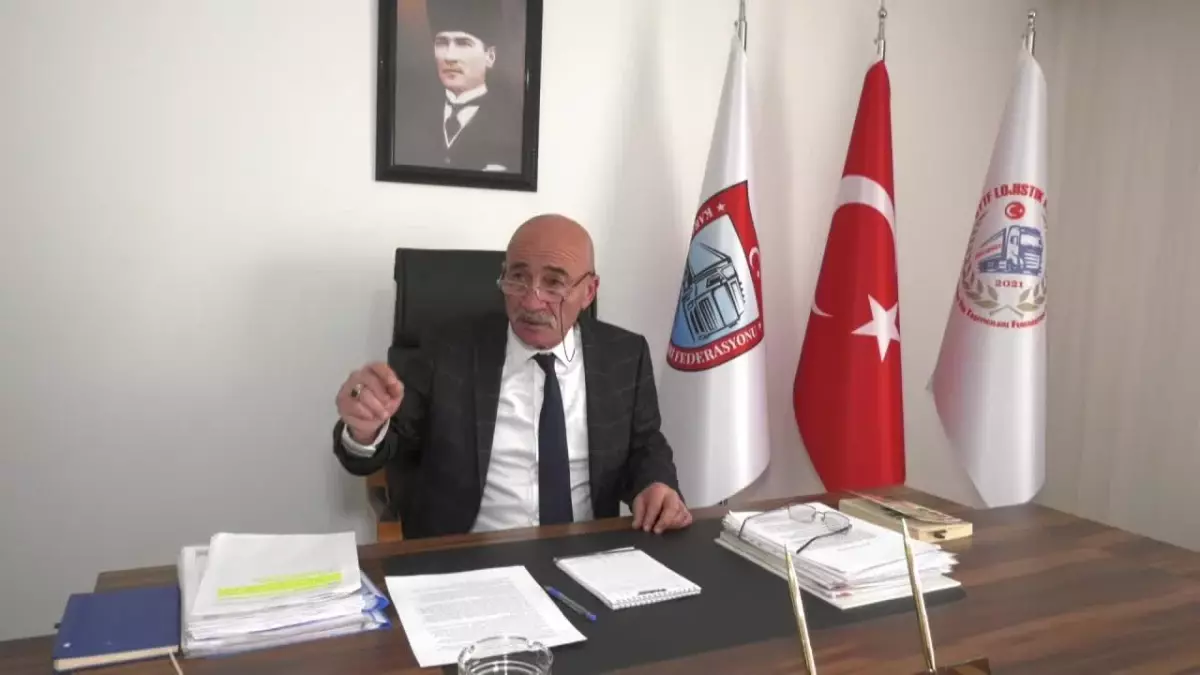 Yük Taşıyıcıları Federasyon Başkanı Uzun: "Tekel Oluşturan Kapitalist Anarşist Lojistik Firmaları Fiyatları Artırıyor"