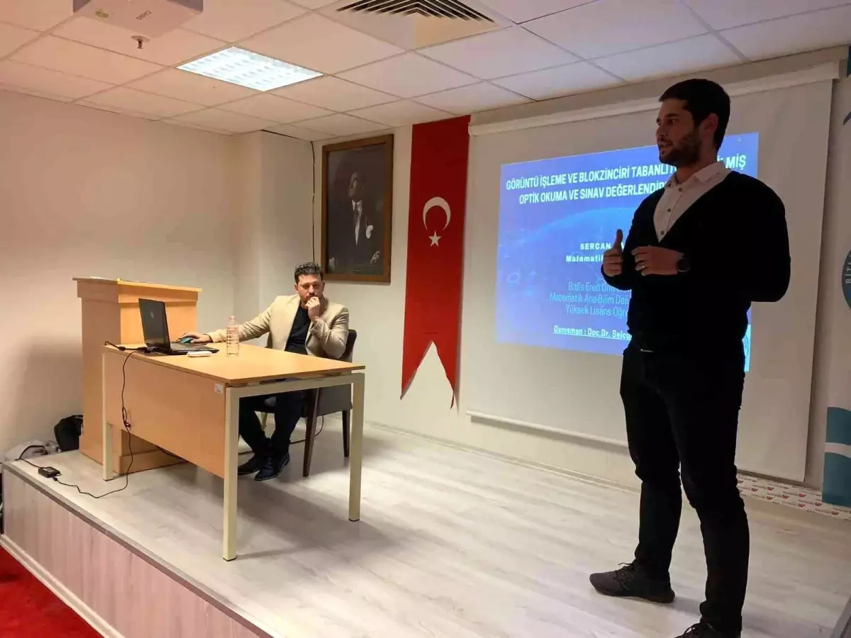 BEÜ\'de "Yapay Zeka ve Blok Zincirin Ortak Kullanım Alanları" semineri