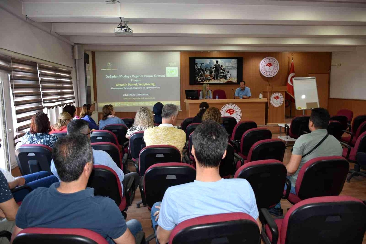 "Doğadan Modaya Organik Pamuk Projesi" toplantısı yapıldı