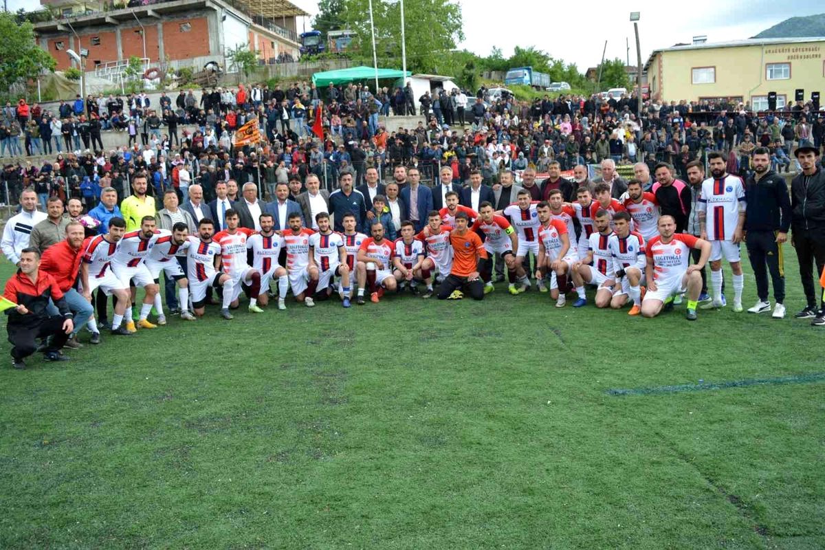 Durabeyli köyü turnuva şampiyonu