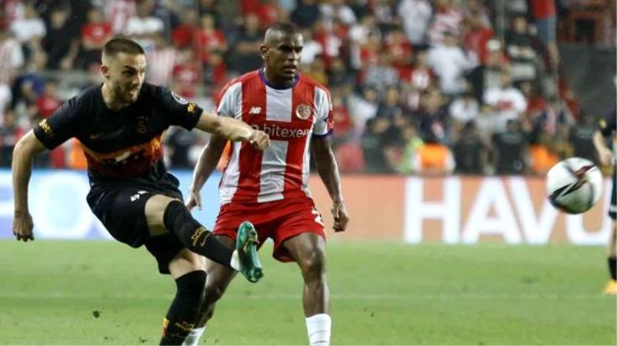 Aslan, Süper Lig\'in 38. haftasında Antalyaspor ile 1-1 berabere kaldı