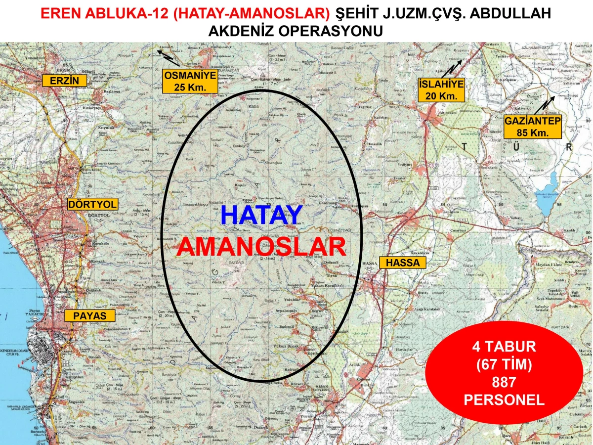 "Eren Abluka-12 Operasyonu" başlatıldı