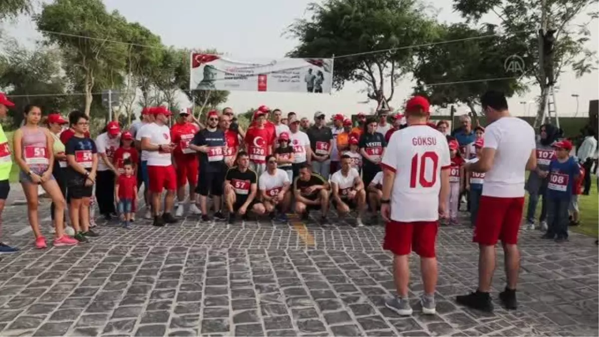 Katar'da '19 Mayıs Gençlik Koşusu' düzenlendi