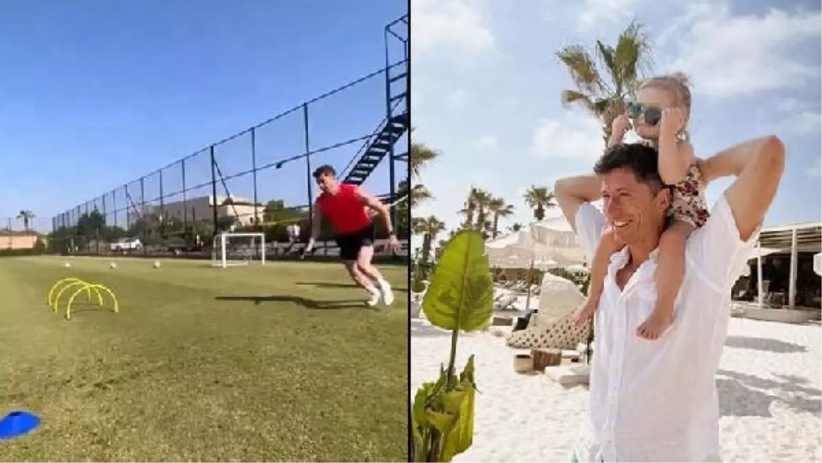 Lewandowski tatil için Türkiye\'yi seçti