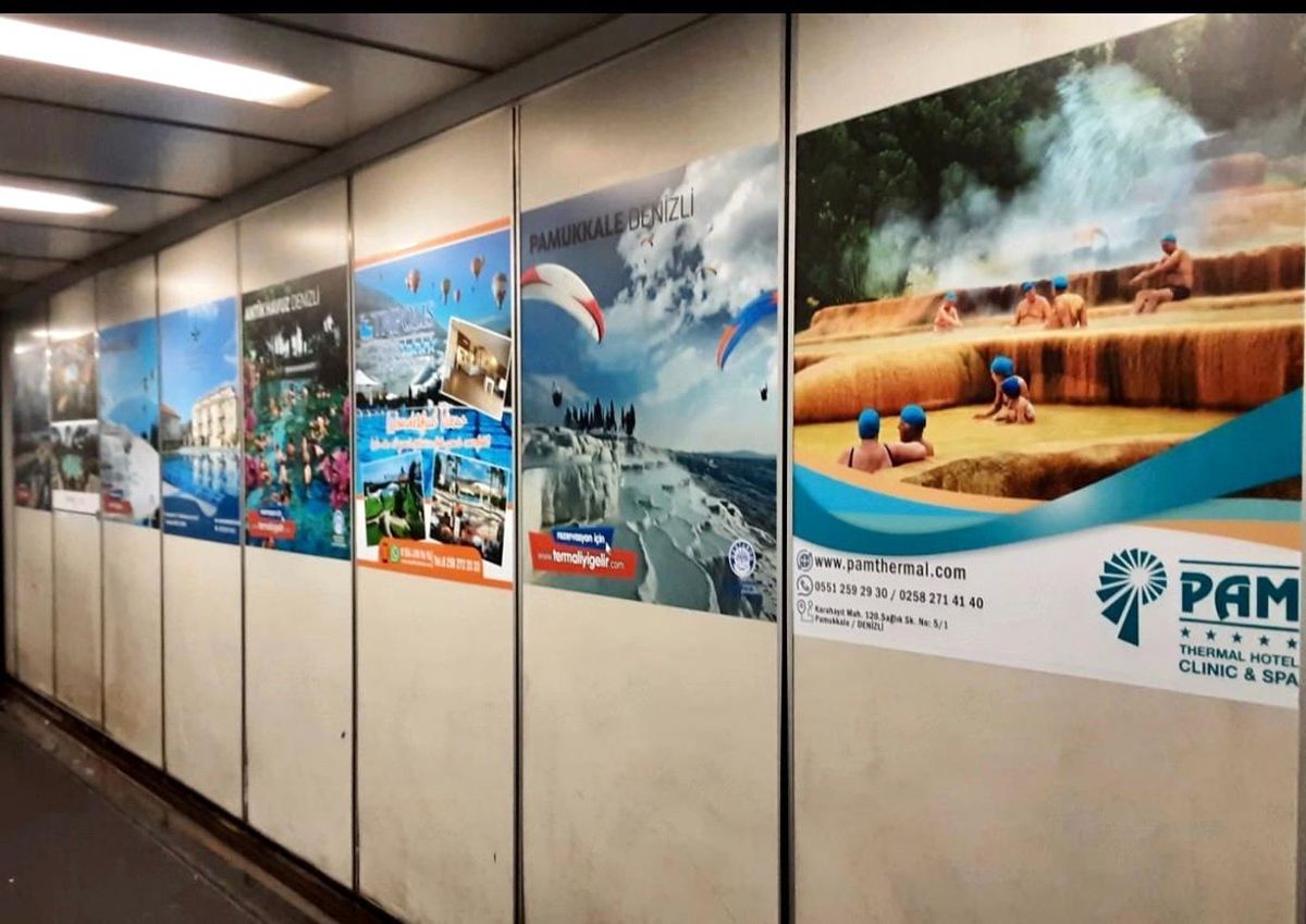 Pamukkale\'nin termal otelleri yolcu trafiğinin en yoğun olduğu yaz aylarında tanıtıyor