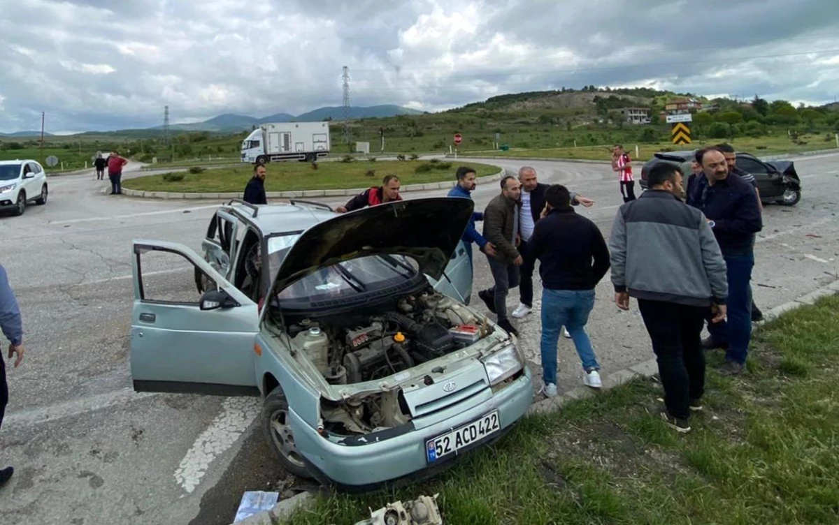 Samsun\'da trafik kazası: 6 yaralı