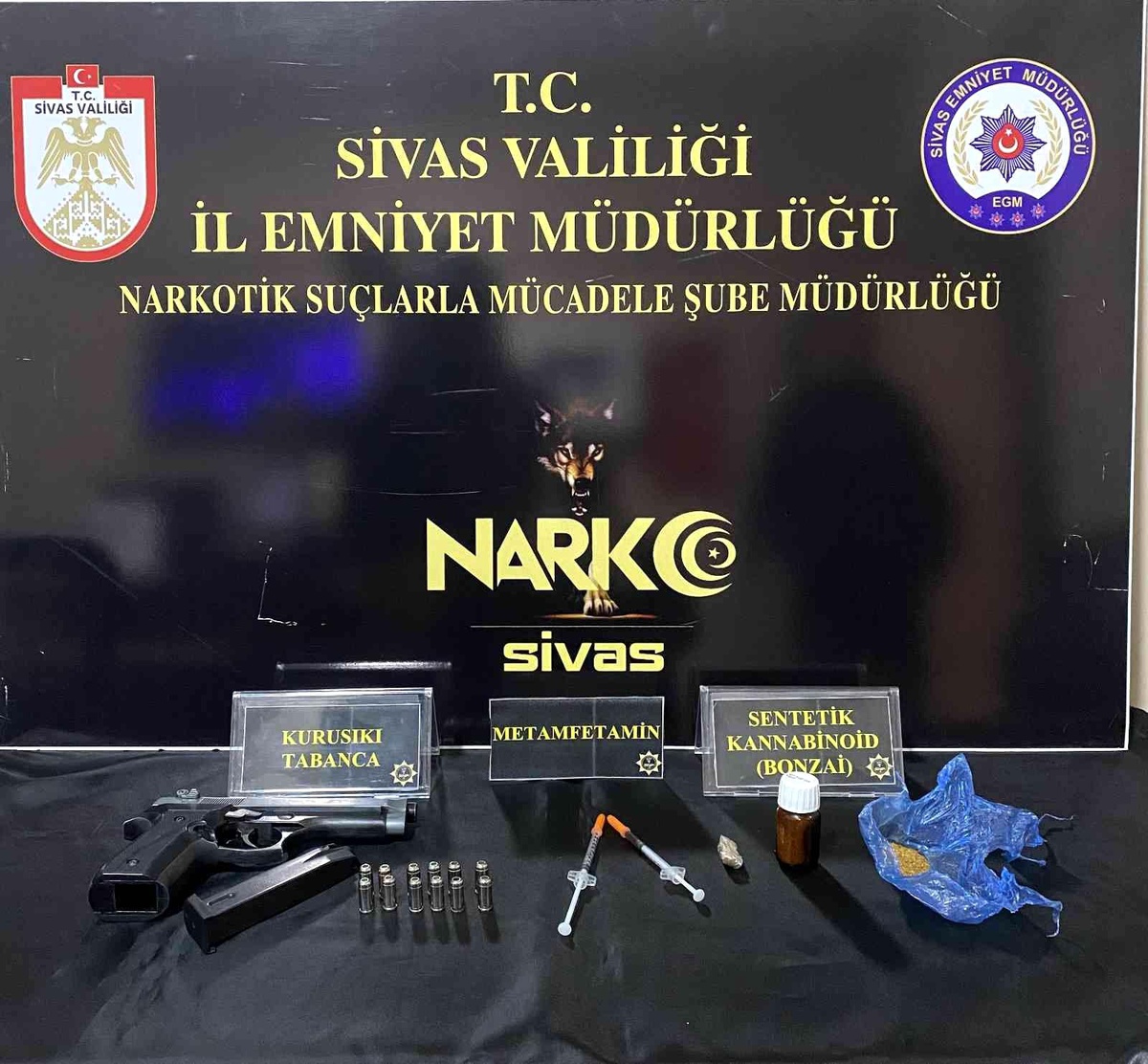 Sivas\'ta uyuşturucu operasyonlarında 6 kişi tutuklandı