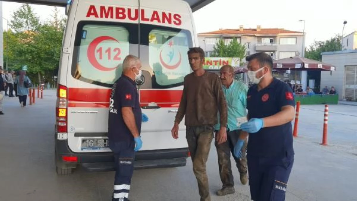 TAMİRAT SIRASINDA MAKİNE PATLADI; KAYNAK USTASI BABA İLE OĞLU YARALANDI