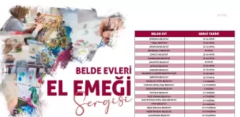Tepebaşı Belde Evleri'nde El Emeği Sergisi