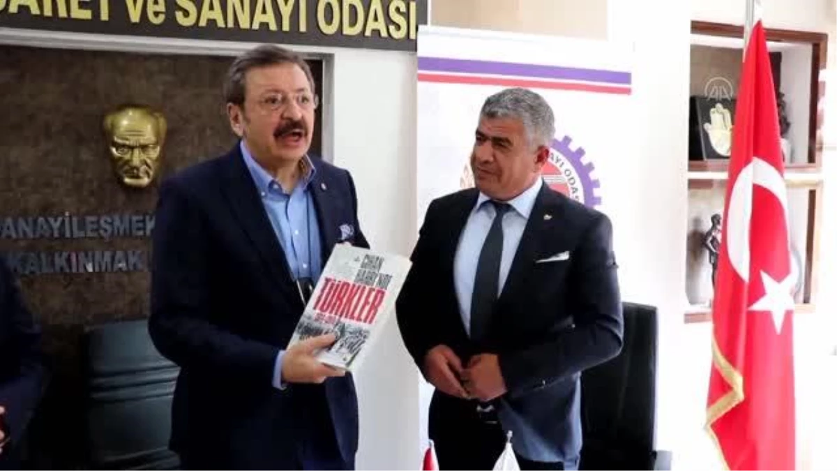 TOBB Başkanı Hisarcıklıoğlu, Havza\'da ziyaretlerde bulundu