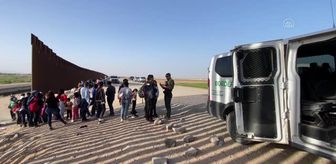 ABD-Meksika sınırında sığınmacı hareketliliği devam ediyor