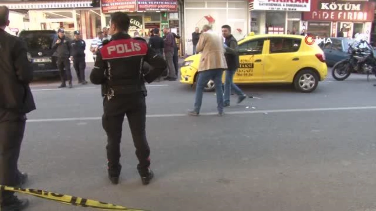 Taksi sahibinin oğlu, şoförü kafasından vurdu