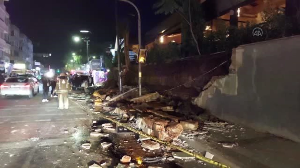 Beşiktaş\'ta istinat duvarı çökmesi sonucu 1 kişi öldü, 1 kişi yaralandı