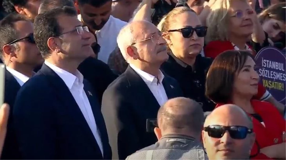 "Milletin Sesi" mitingine büyük ilgi! Kılıçdaroğlu ve İmamoğlu, vatandaşları halkın arasında dinledi