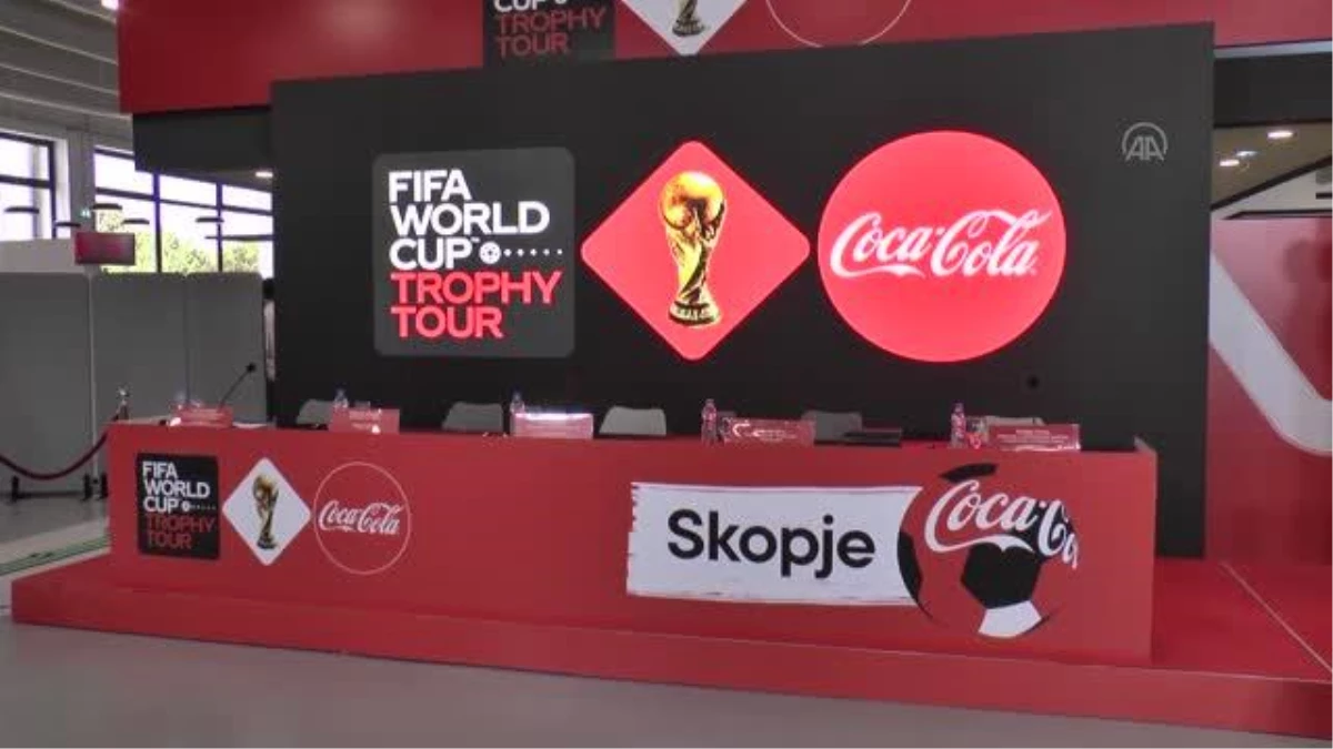 FİFA Dünya Kupası, Kuzey Makedonya\'da sergilendi